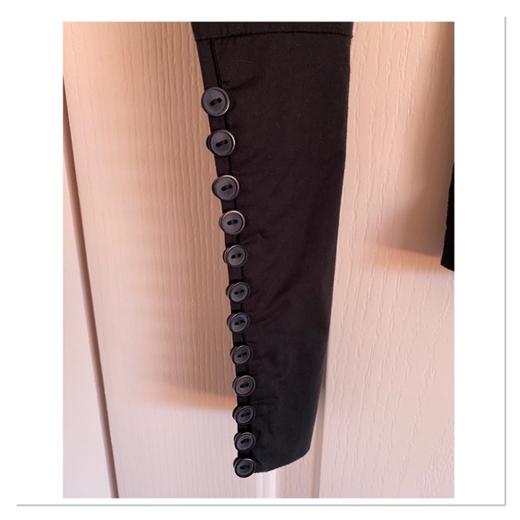 Decjuba Black Victorian Style Blouse - Picture 2 of 4